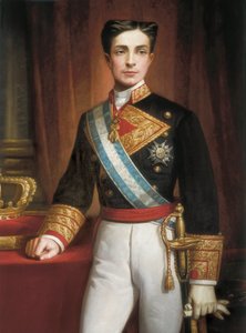Porträt von Alfons XII. von Eduardo Balaca y Canseco