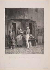 Ein Russe, der mit einer Amagerfrau handelt von Edvard Fortling