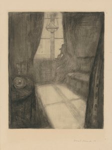 Mondschein. Nacht in Saint-Cloud von Edvard Munch