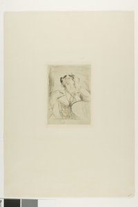 Porträt einer jungen Frau (Das amerikanische Mädchen) von Edvard Munch
