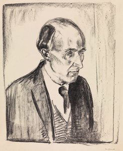 Porträt des Komponisten Frederick Delius von Edvard Munch