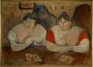 Rose und Amelie von Edvard Munch