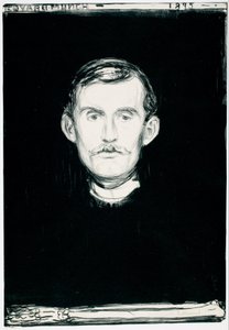 Selbstporträt von Edvard Munch