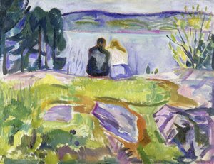 Frühling (Liebende am Ufer)