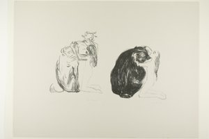 Der Bär, aus Alpha und Omega von Edvard Munch