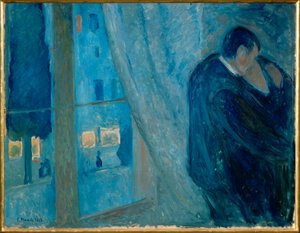 Der Kuss von Edvard Munch