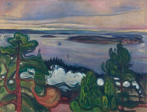 Zugrauch von Edvard Munch
