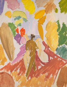 Faun und Nymphe