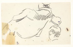 Figurenstudie für das Langelinie-Bild