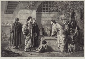 Die Eltern Christi suchen ihn