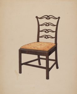 Chippendale-Stuhl von Edward A. Darby