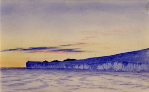 Blaue Eisklippen, 1901-04 von Edward Adrian Wilson