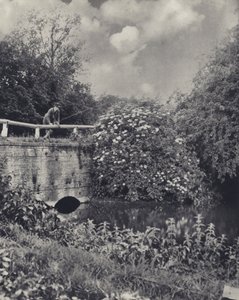 Die Kanalbrücke über die Frays, Uxbridge von Edward Alfred Barton