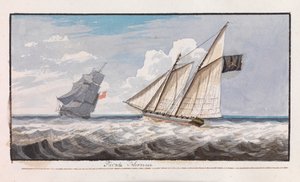 Piratenschoner, ca. 1805