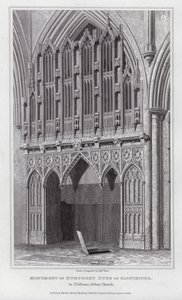 Denkmal von Humphrey, Herzog von Gloucester, in der St. Albans Abbey Church