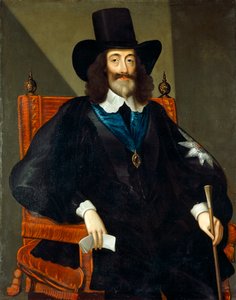 Porträt von Charles I. bei seinem Prozess