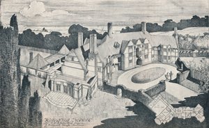 Kelling Hall, Norfolk. E Brantwood Maufe, A.R.I.B.A., Architekt
