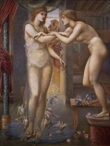 Pygmalion und das Bild - Die Gottheit entflammt