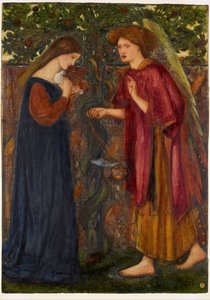 Die Verkündigung von Edward Burne-Jones