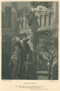 Illustration für Romeo und Julia von Edward Burne Jones