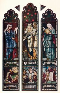 Sibyl-Fenster, Jesus College Chapel, Cambridge, um 1872 von Edward Burne Jones