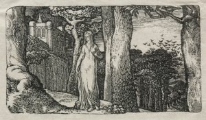 Die Dame und die Türme, 1829