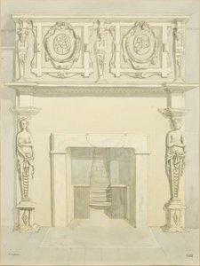 Kamin in Messrs Harris