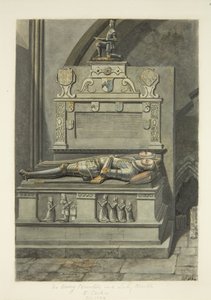 Denkmal für Sir Henry Newton und Lady Newton in der Kathedrale von Bristol von Edward Cashin