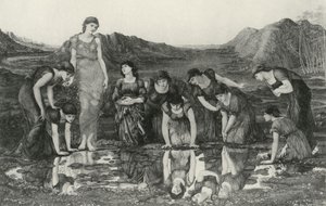 Spiegel der Venus von Edward Coley (after) Burne Jones