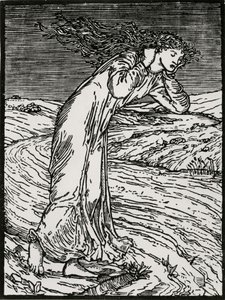 Psyche wirft sich in den Fluss von Edward Coley (after) Burne Jones