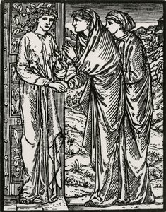 Zweiter Besuch von Edward Coley (after) Burne Jones