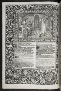 Die Werke von Geoffrey Chaucer, neu gedruckt mit Bildern von Sir Edward Burne-Jones