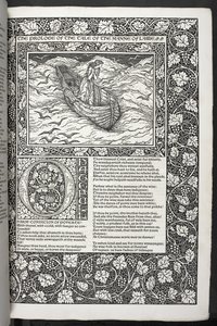 Die Werke von Geoffrey Chaucer, neu gedruckt mit Bildern von Sir Edward Burne-Jones