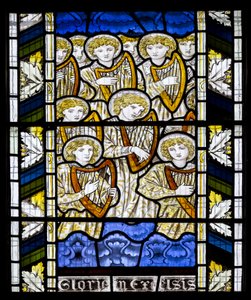 Cambridge, All Saints, Gloria In Excelsis, 1866 von Edward Burne Jones