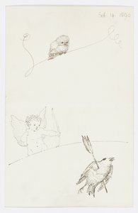 Brief an die Enkelin des Künstlers Angela Thirkell von Edward Burne Jones