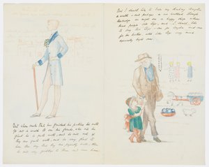 Brief an die Enkelin des Künstlers Angela Thirkell von Edward Burne Jones