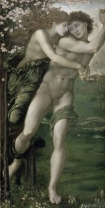 Phyllis und Demophoon, 1870 von Edward Burne Jones