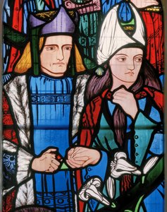 Salomo und die Königin von Saba von Edward Burne Jones