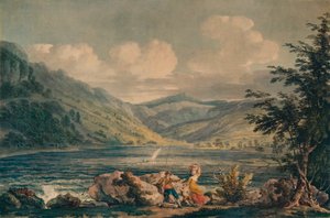 Hawes Water, Westmorland, ca. 1790, 1935
