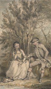 Illustration zu Eine sentimentale Reise: Episode: Maria und ihr Hund Sylvia von Edward Edwards