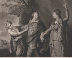Garrick zwischen Tragödie und Komödie von Edward Fisher