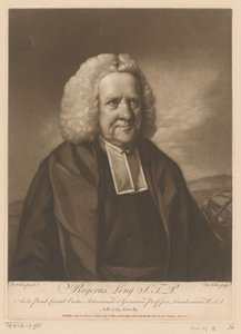 Porträt von Roger Long von Edward Fisher