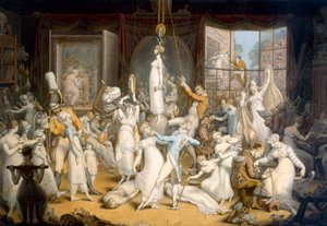 Eine elegante Einrichtung für junge Damen von Edward Francis Burney