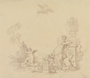 Entwürfe für Illustrationen zu Beethovens Werken von Edward Francis Burney