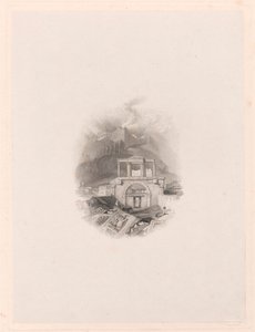 Tor des Theseus, Athen von Edward Francis Finden