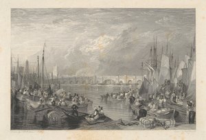 Alte London Bridge und Umgebung von Edward Goodall
