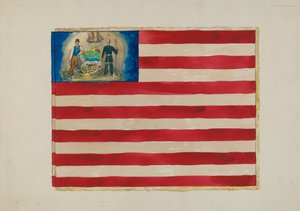 Flagge: Mexikanischer Krieg, ca. 1936