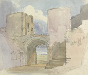 Tor am Bamburgh Castle von Edward Hastings