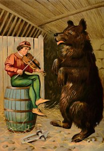 Der tanzende Bär, 1901 von Edward Henry Wehnert