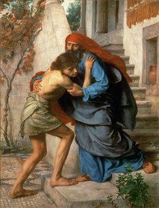 Die Rückkehr des Verlorenen Sohnes, 1869 von Edward John Poynter